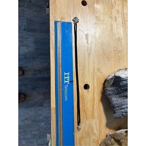 Necklace, Wolverine and Black Leather Necklace, NEW, Mens, 24”, Handmade - Picture 2 of 4